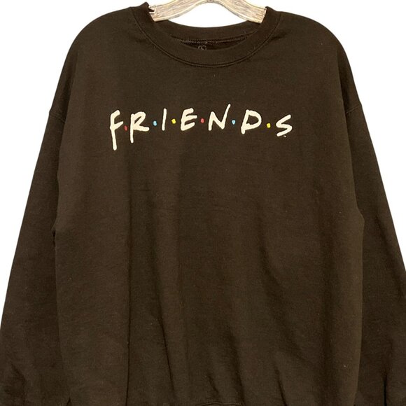 Friends TV Show Womens Sweatshirt Black L - Picture 1 of 5